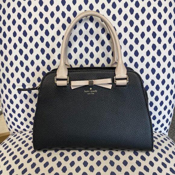 Kate Spade Black Henderson Street Sawyer Satchel - Picture 1 of 8